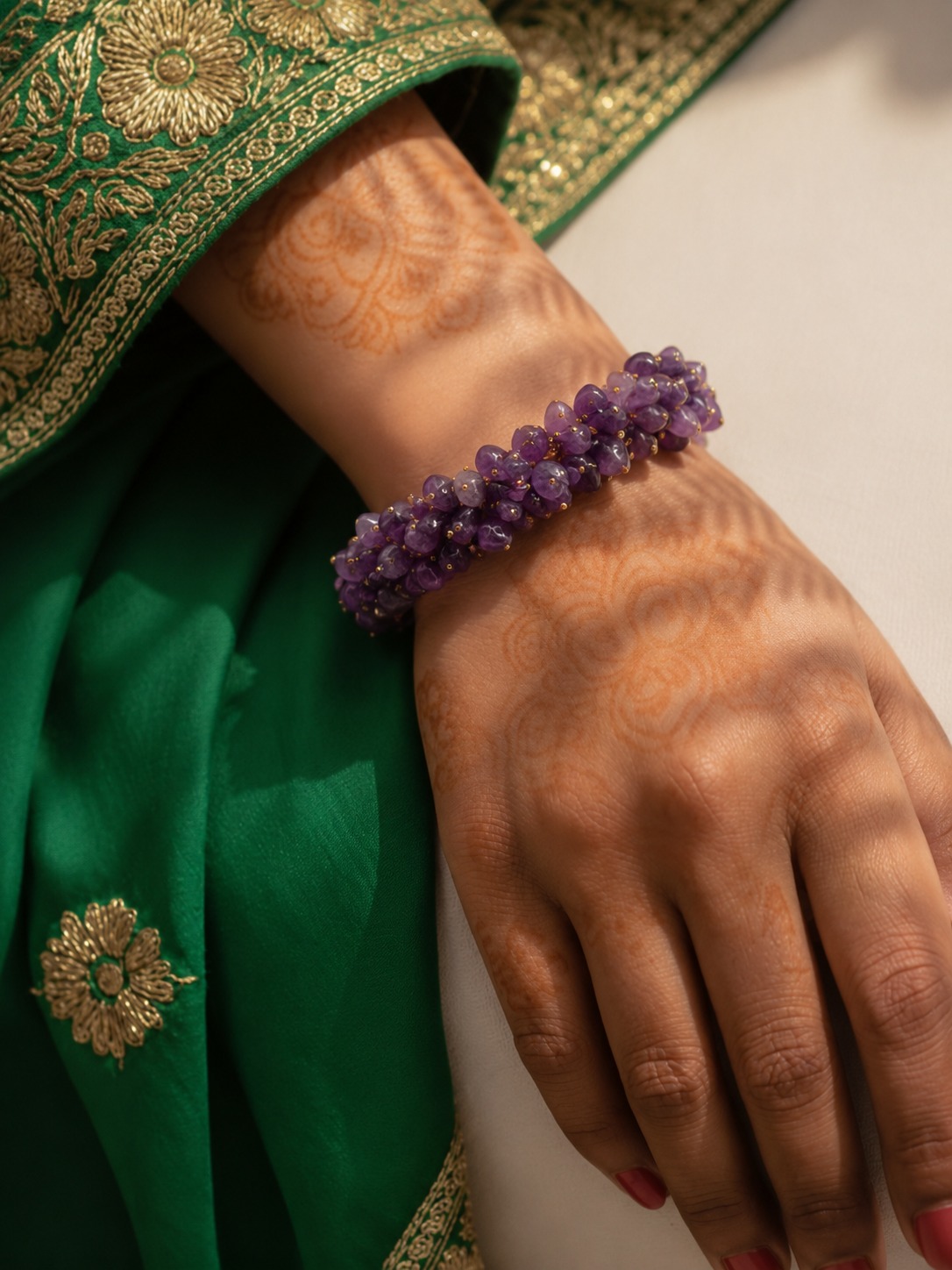 Amethyst Chip’s Bracelet