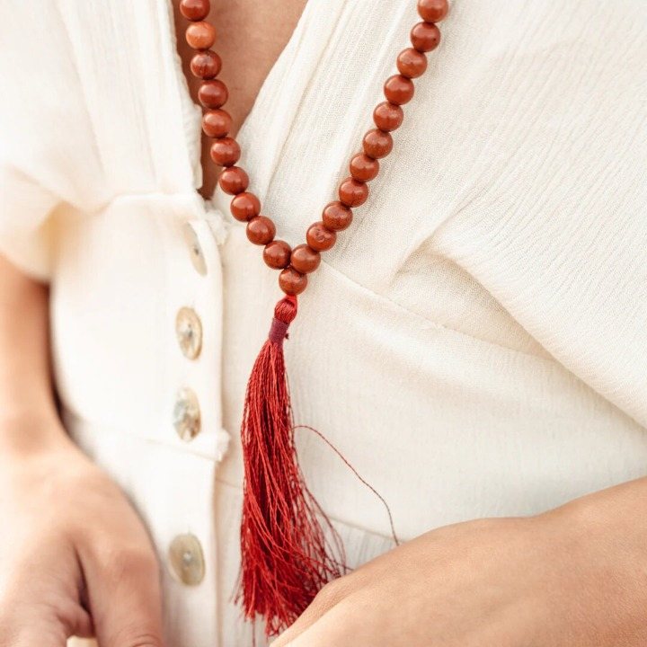 Red Jasper Mala